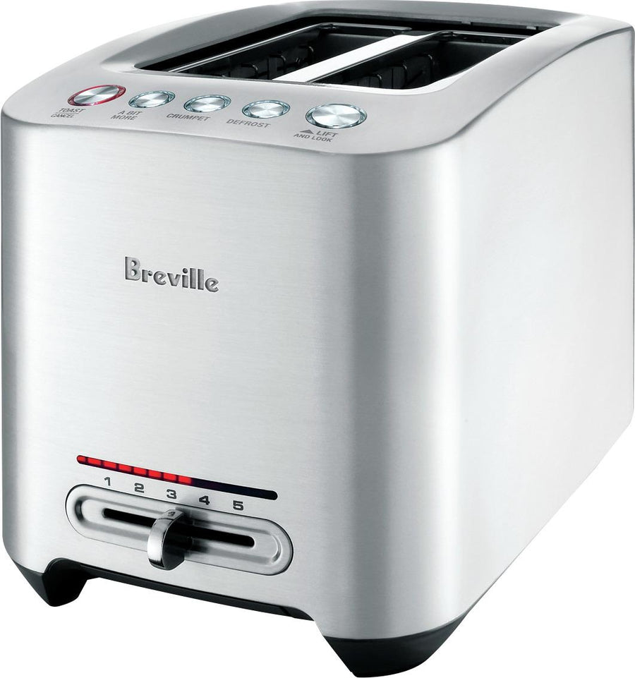 Breville - Die-Cast 2-Slice Extra-Wide Slot Smart Toaster - Stainless Steel_0