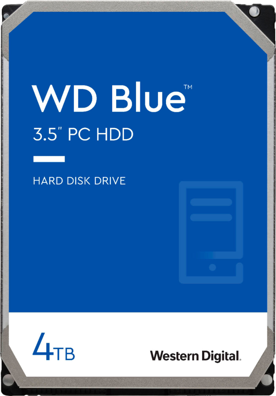 WD - Blue 4TB Internal SATA Hard Drive for Desktops_0