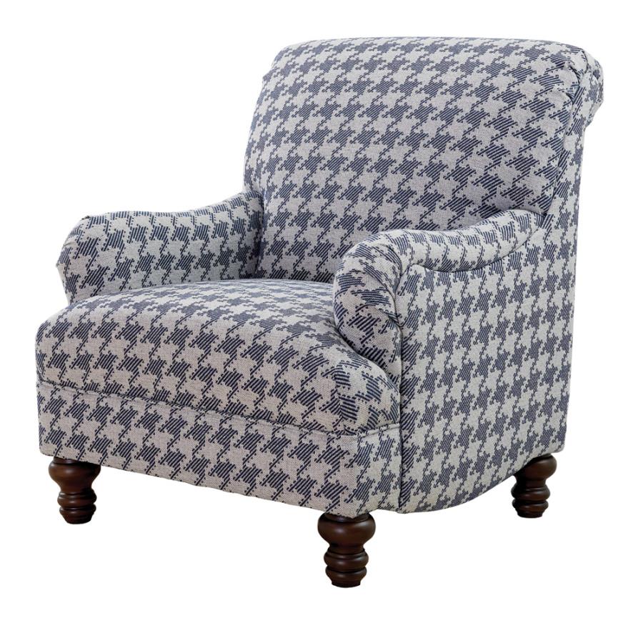 Gwen Recessed Arms Accent Chair Blue_2