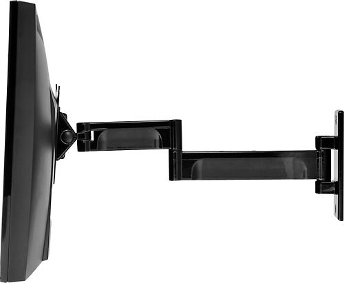 Peerless-AV - Paramount Retractable, Tilt, Articulating Display Wall Mount For Most 10" - 29" Flat Panel Displays - Black_1