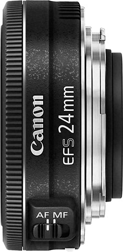 Canon - EF-S 24mm f/2.8 STM Standard Lens for APS-C Cameras - Black_1