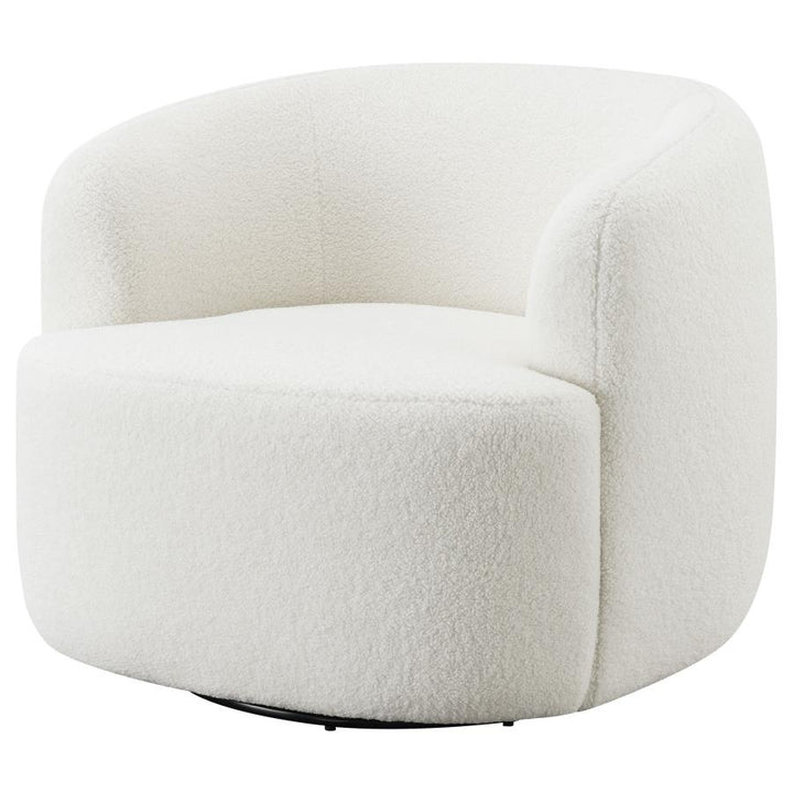 Upholstered Swivel Chair Natural_6
