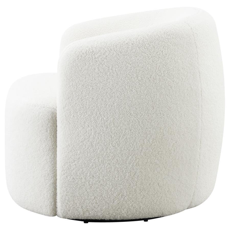 Upholstered Swivel Chair Natural_7
