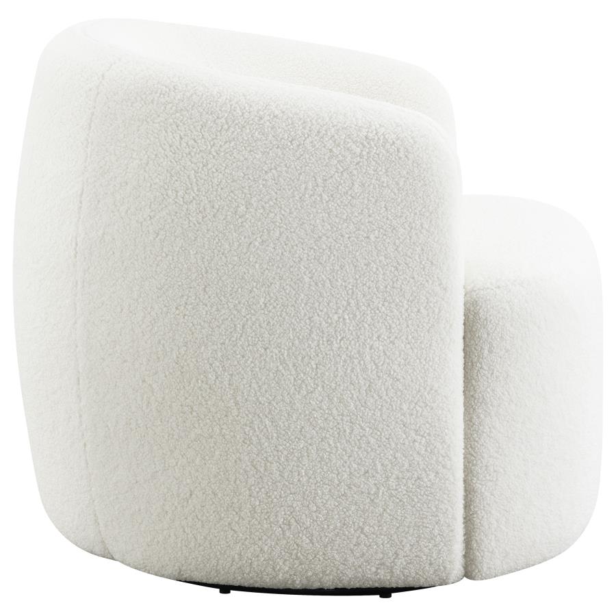 Upholstered Swivel Chair Natural_10