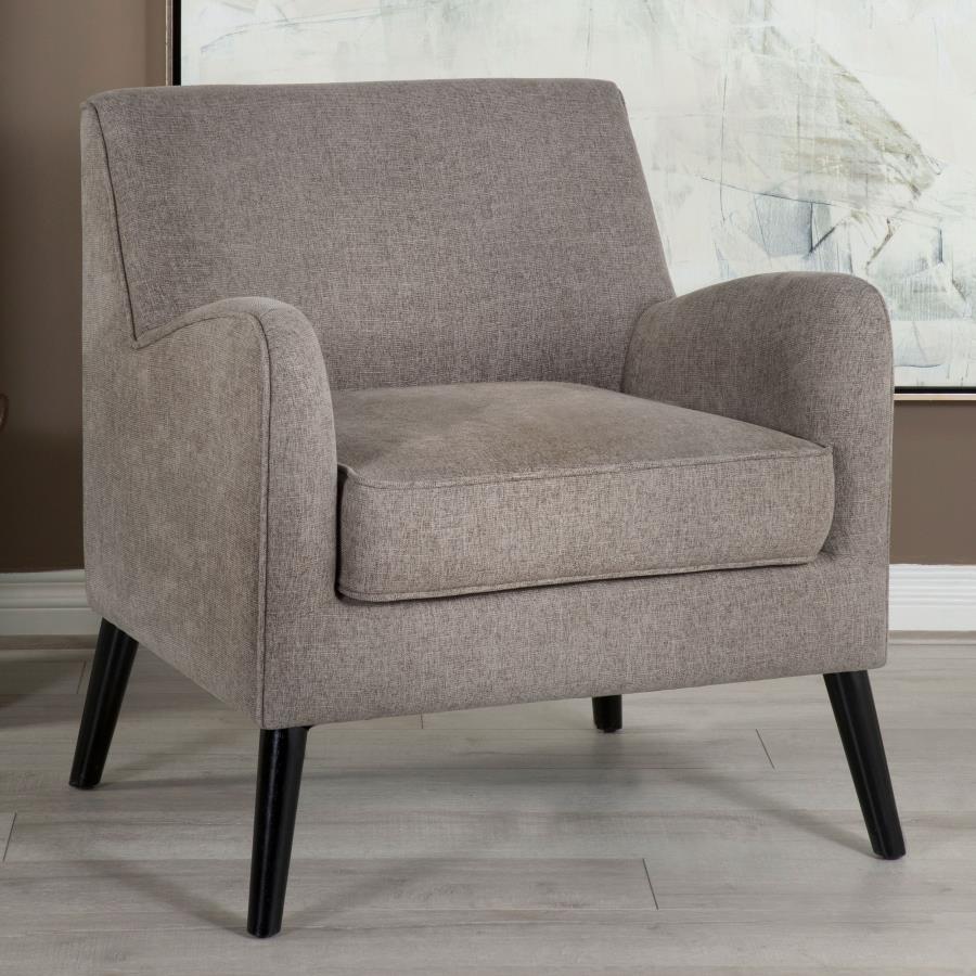 Upholstered Accent Chair with Reversible Seat Cushion_0