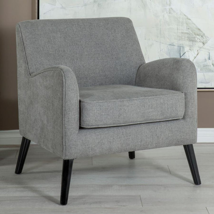 Upholstered Accent Chair with Reversible Seat Cushion_0