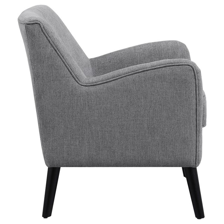 Upholstered Accent Chair with Reversible Seat Cushion_7