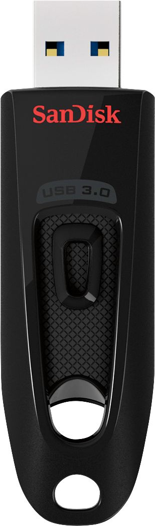 SanDisk - Ultra 256GB USB 3.0 Flash Drive - Black_0