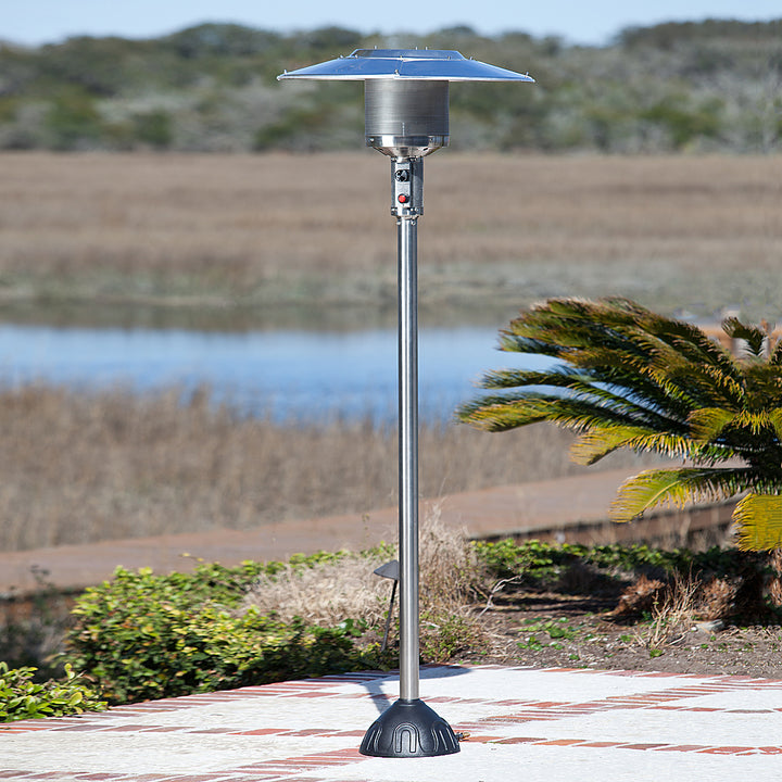 Fire Sense - Stainless Steel Natural Gas Patio Heater - Stainless Steel_2