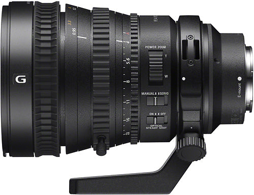 Sony - FE PZ 28-135mm f/4 G OSS Power Zoom Lens for Full-Frame, APS-C and Super 35 E-Mount Cameras - Black_5