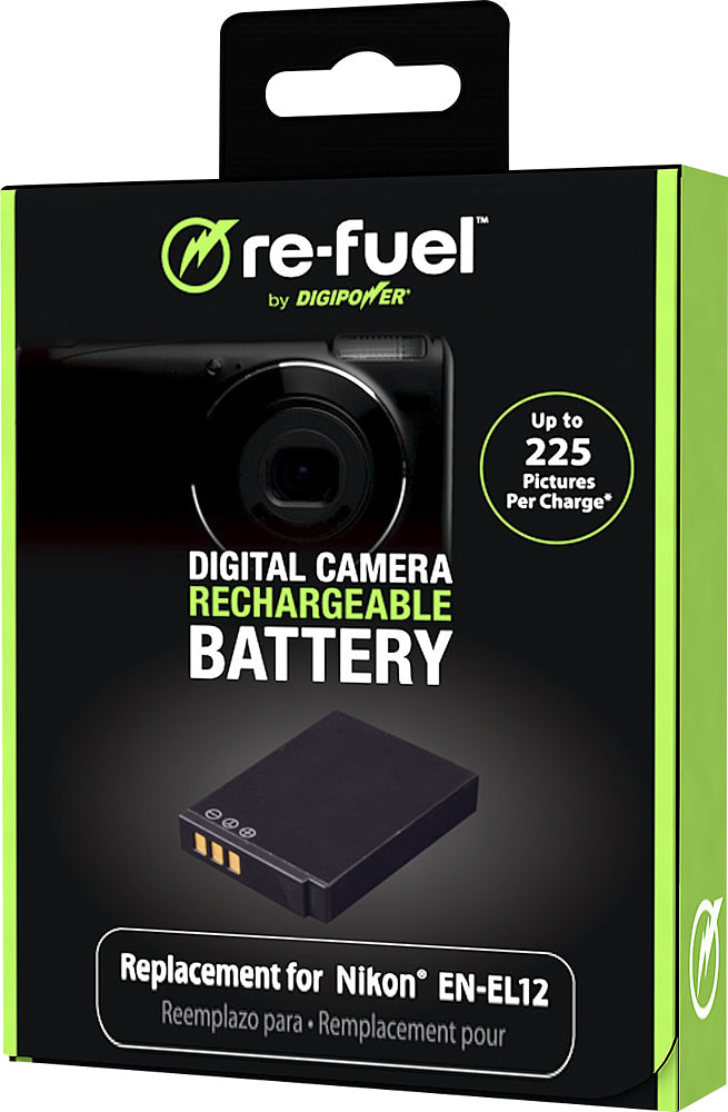 Digipower - Digital camera replacement battery for Nikon EN-EL12 battery pack_0