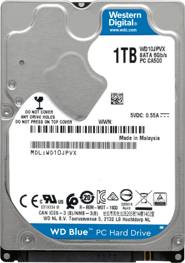WD - Blue 1TB Internal SATA Hard Drive for Laptops_5
