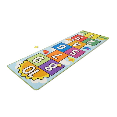 Hop & Count Hopscotch Rug Ages 3-7 Years_0