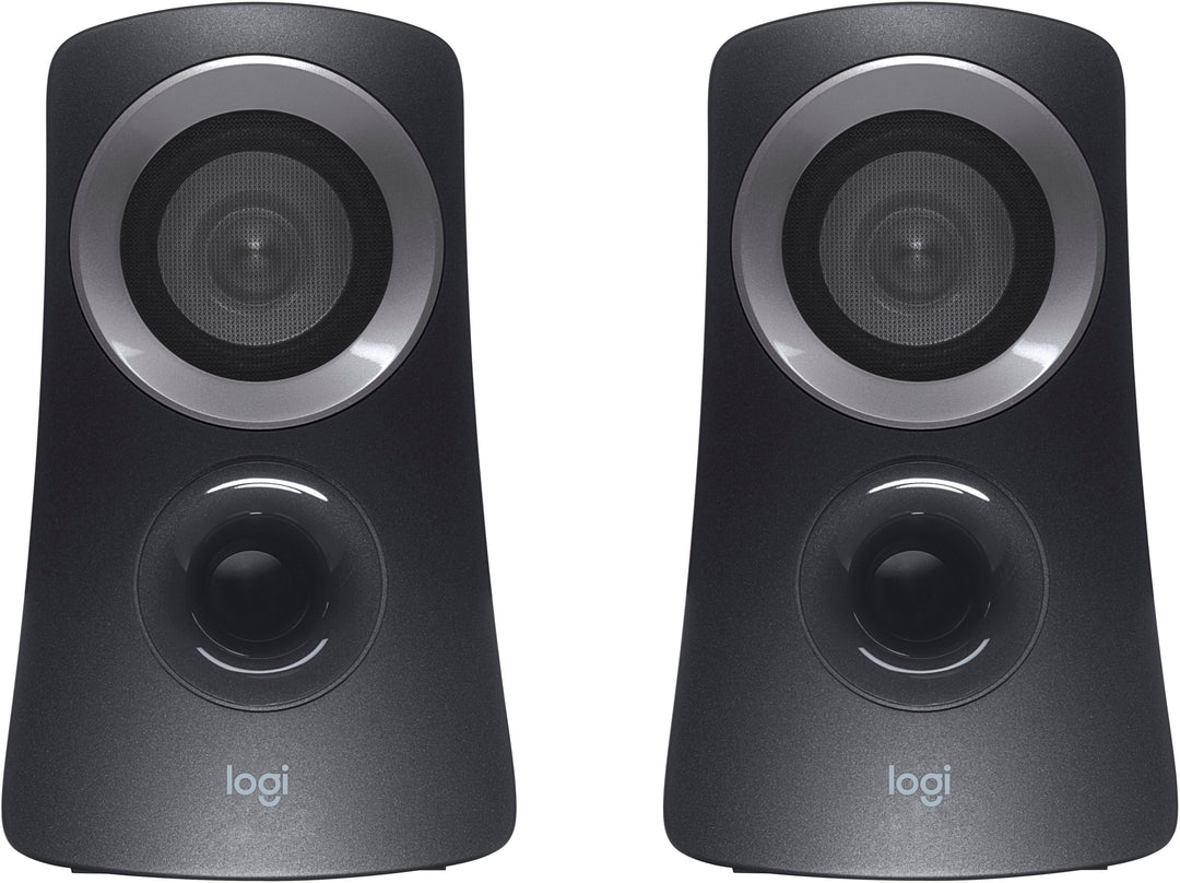 Logitech - Z313 2.1-Channel Speaker System (3-Piece) - Black/Silver_4