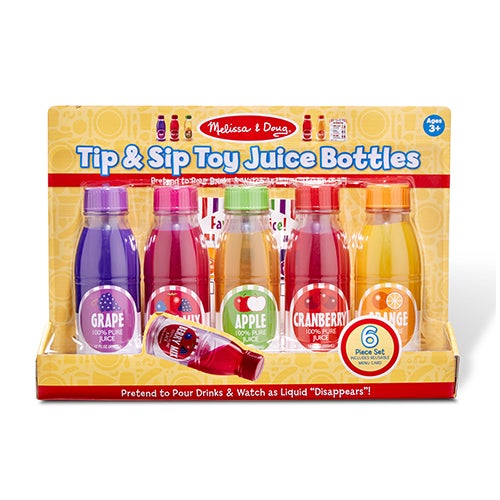 Tip & Sip Toy Juice Bottles Ages 3+ Years_0