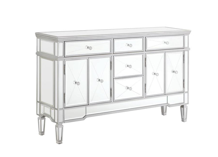 5-drawer Accent Cabinet Silver_1