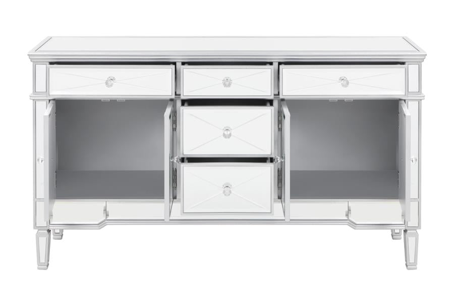 5-drawer Accent Cabinet Silver_2