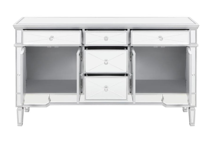 5-drawer Accent Cabinet Silver_2