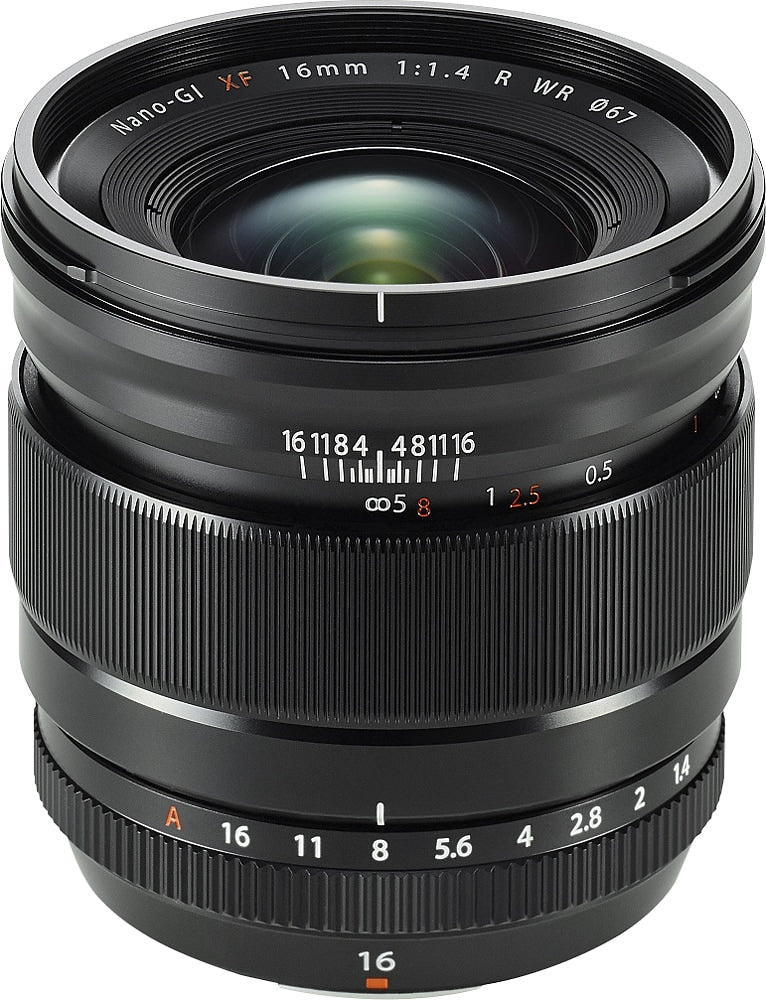 XF 16mm f/1.4 WR Ultrawide-Angle Lens for Fujifilm X-Series Cameras - Black_0