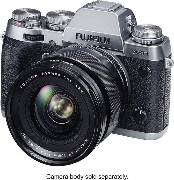 XF 16mm f/1.4 WR Ultrawide-Angle Lens for Fujifilm X-Series Cameras - Black_2