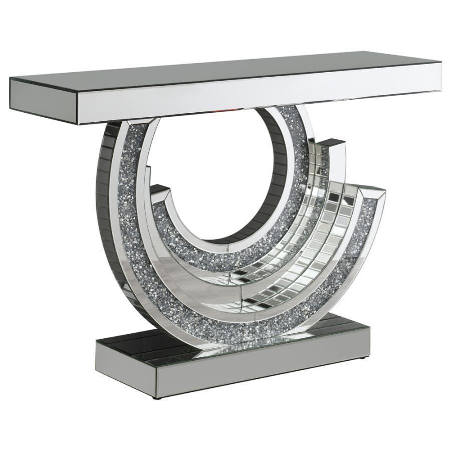 Multi-dimensional Console Table Silver_1