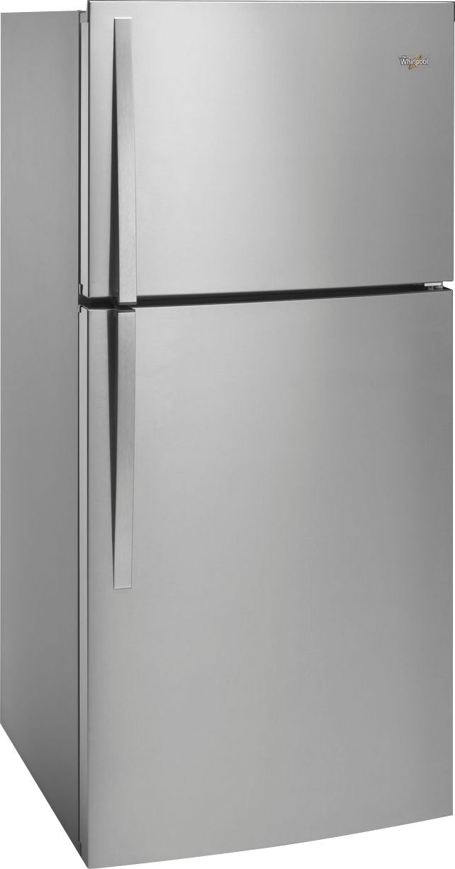 Whirlpool - 19.3 Cu. Ft. Top-Freezer Refrigerator - Monochromatic stainless steel_1