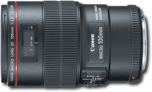 Canon - EF 100mm f/2.8L Macro IS USM Lens - Black_0