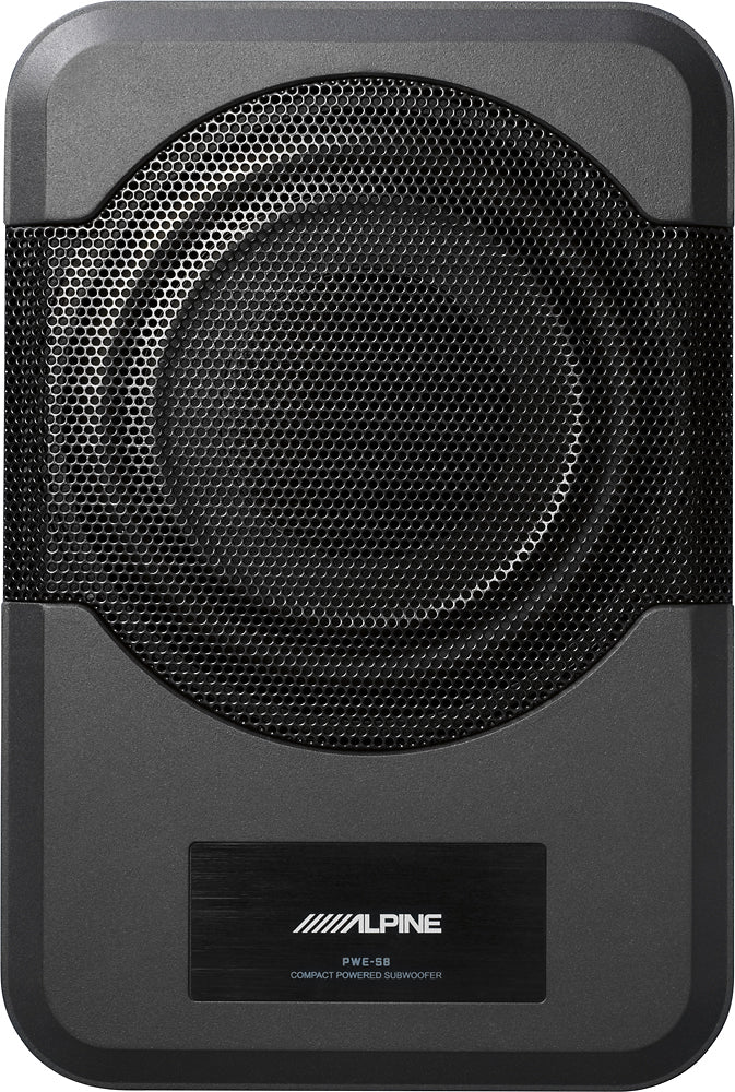 Alpine - 8" Powered Subwoofer System - Black_0