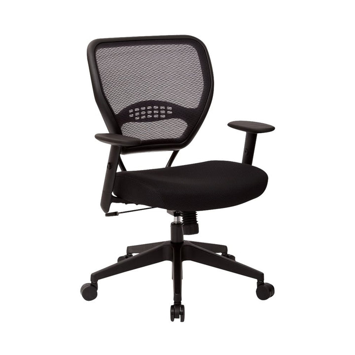 Office Star Products - Space Seating Mesh Fabric Manager Chair - Black_3
