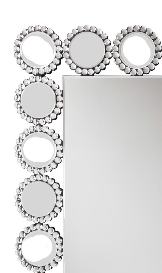 Rectangular Wall Mirror with LED Lighting Mirror_5