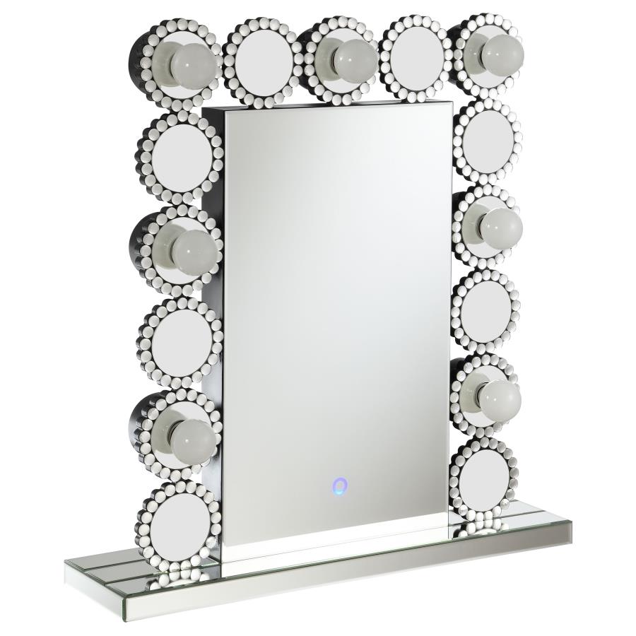 Rectangular Table Mirror with LED Lighting Mirror_0