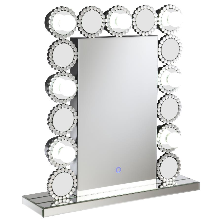 Rectangular Table Mirror with LED Lighting Mirror_1