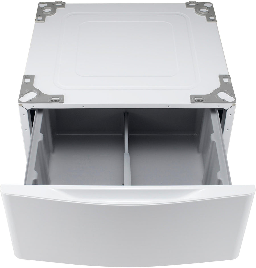 LG - 27" Laundry Pedestal with Storage Drawer - White_0