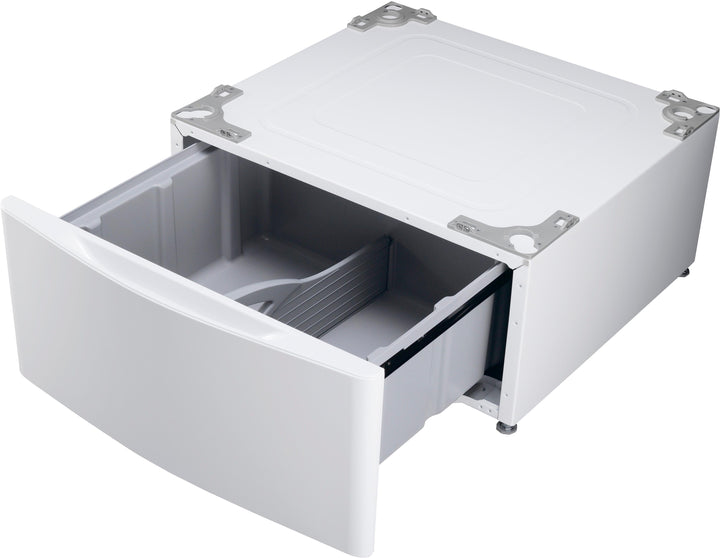 LG - 27" Laundry Pedestal with Storage Drawer - White_2