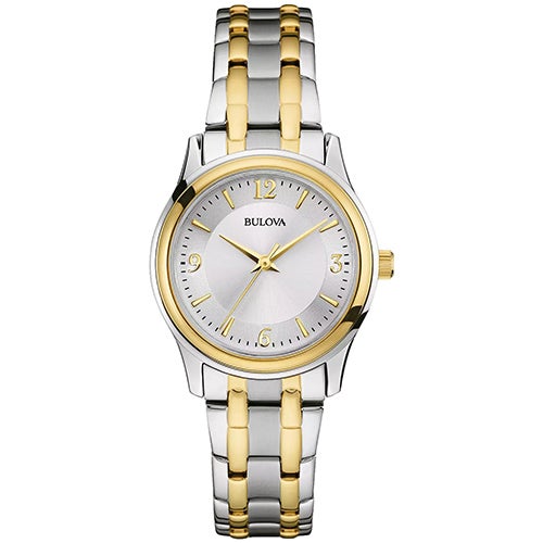 Ladies' Corporate Collection Two-Tone Stainless Steel Watch, Silver Dial_0