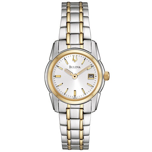 Dress Collection Ladies Two Toned Bracelet Gold/Silver Dial_0