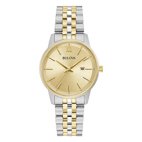 Ladies' Corporate Collection Two-Tone Stainless Steel Watch, Champagne Dial_0