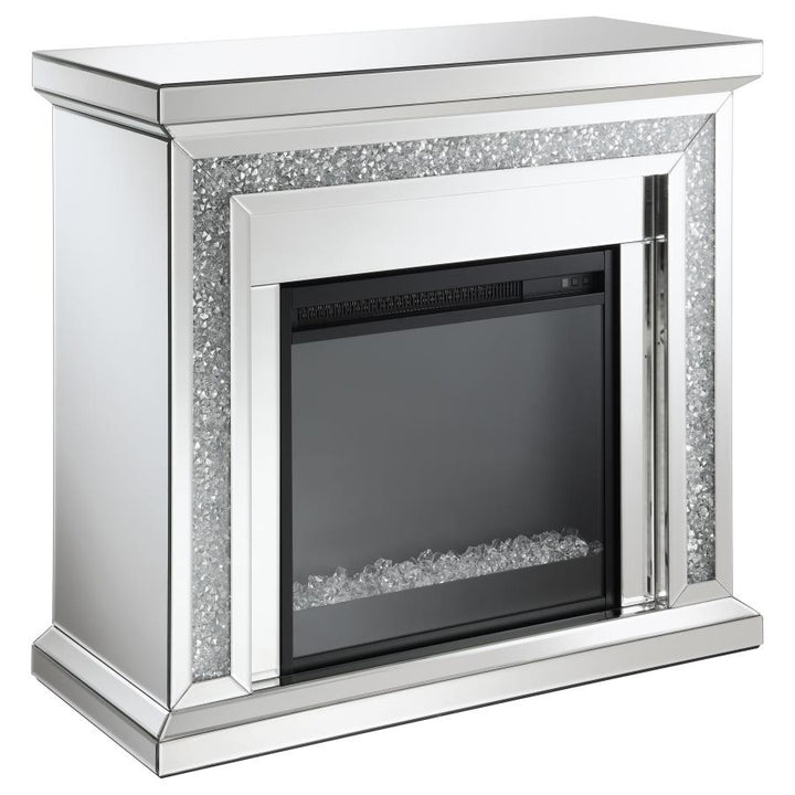 Rectangular Freestanding Fireplace Mirror_1