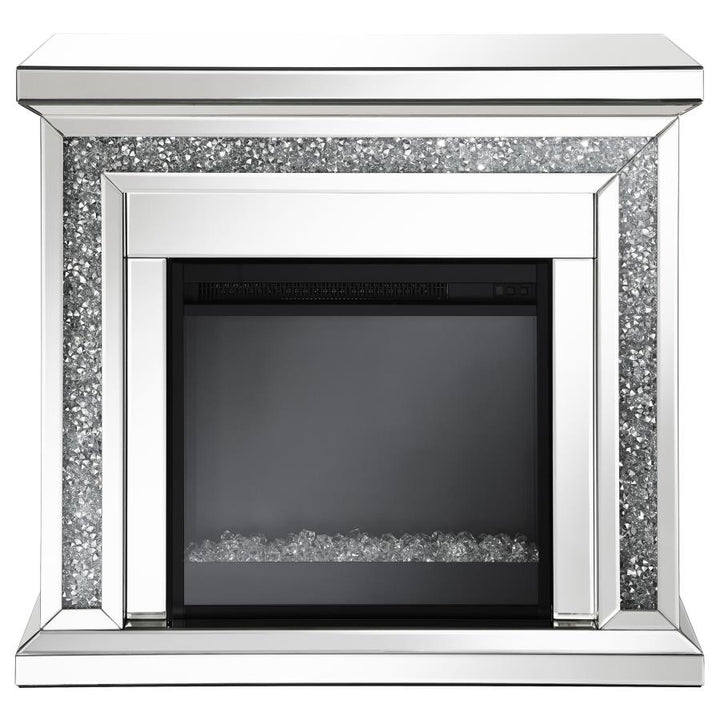 Rectangular Freestanding Fireplace Mirror_3
