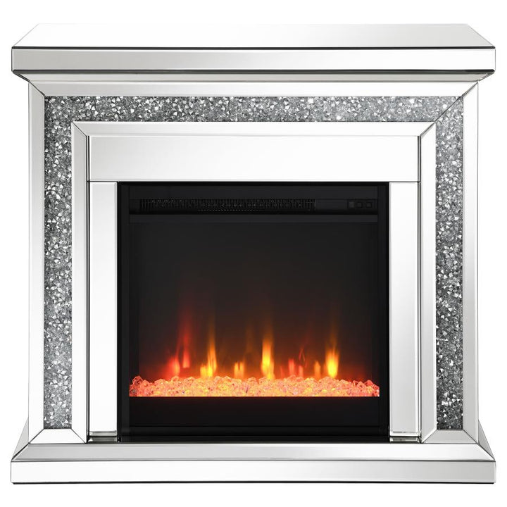 Rectangular Freestanding Fireplace Mirror_4