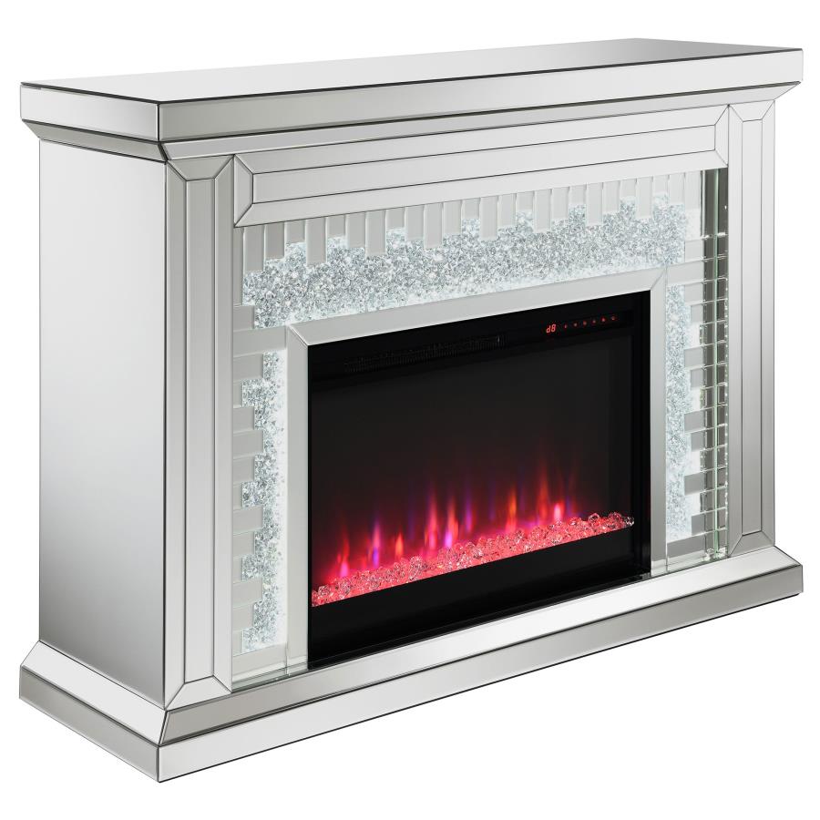 Rectangular Freestanding Fireplace Mirror_8