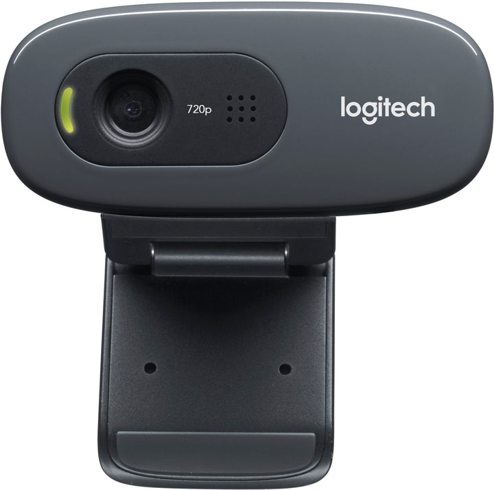 Logitech - C270 1280 x 720 Webcam with Noise-Reducing Mics - Black_2