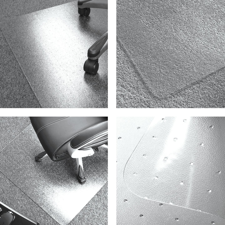 Floortex BioPlus Carbon Neutral Chair Mat 45" x 53" for Carpets - Clear_7