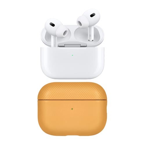 AirPods Pro 2nd Generation w/ Classic Leather Case Kraft_0