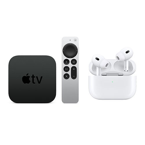 AirPods Pro w/ Active Noise Cancellation & Apple TV 32GB_0