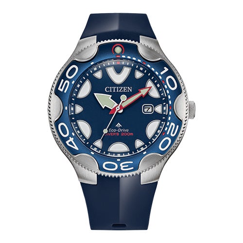 Men's Promaster Dive Eco-Drive Dark Blue Strap Watch, Dark Blue Dial_0