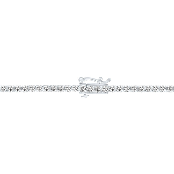 3ct tw LAB GROWN Diamond Bracelet in 14kt White gold_3