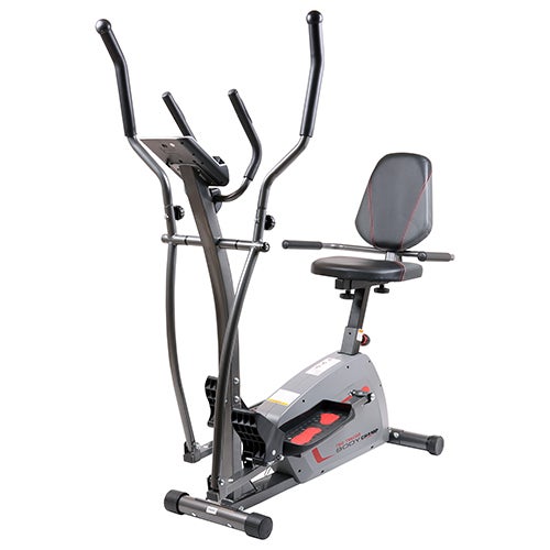 Body Champ 3-in-1 Trio-Trainer Magnetic Recumbent Cycle_0