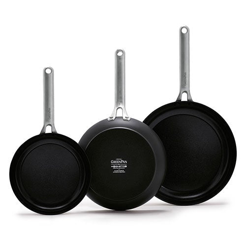3pc Omega Advanced Healthy Hard Anodized Ceramic Nonstick Fry Pan Set_0
