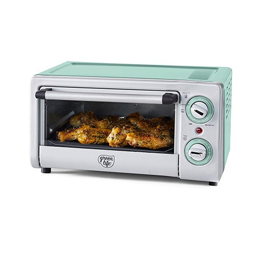 Compact Air Fryer Oven, Turquoise_0